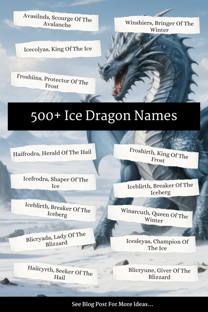 Names for an Ice Sorceress: Creative Ideas and Tips for Your Frozen Hero