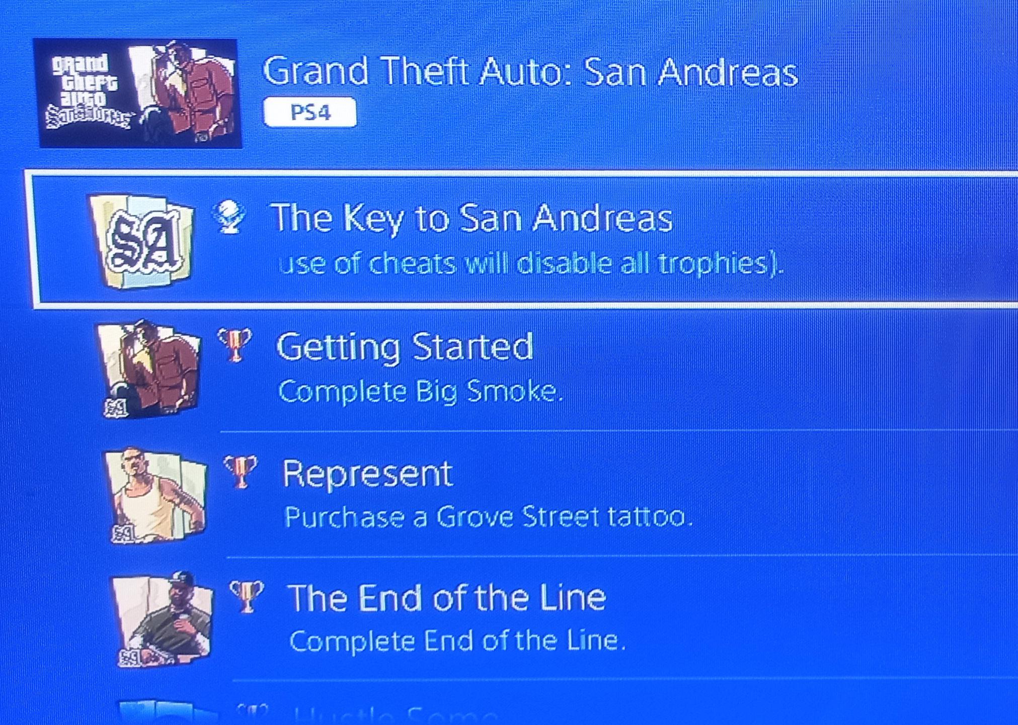 Grand Theft Auto San Andreas Trophy Guide: Your Road to Platinum