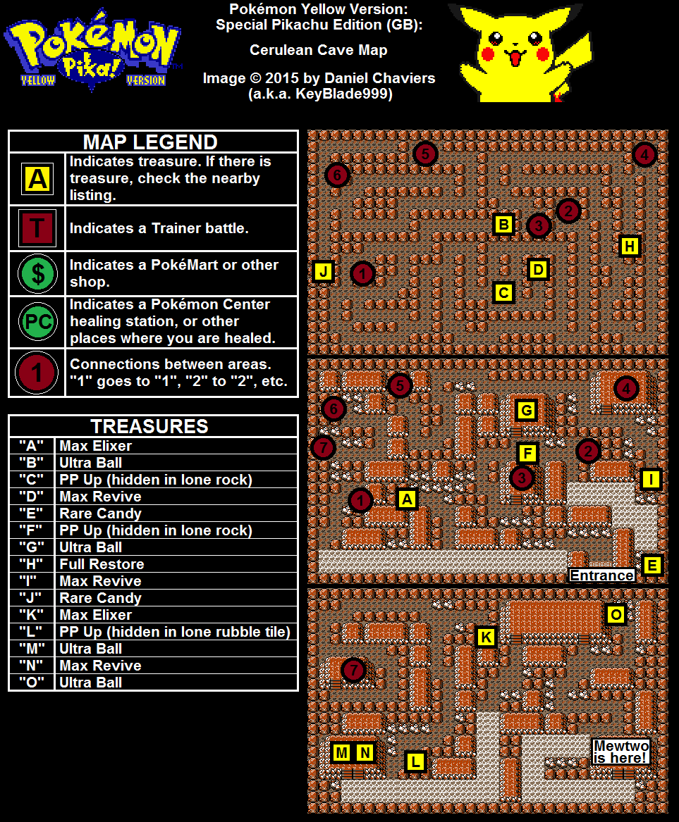 Exploring the Mysteries of Pokémon Yellow Cave Map: A Deep Dive