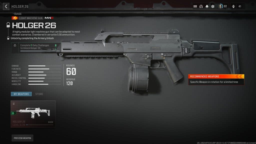 Holger 26 Loadout MW3: Master the Beast!