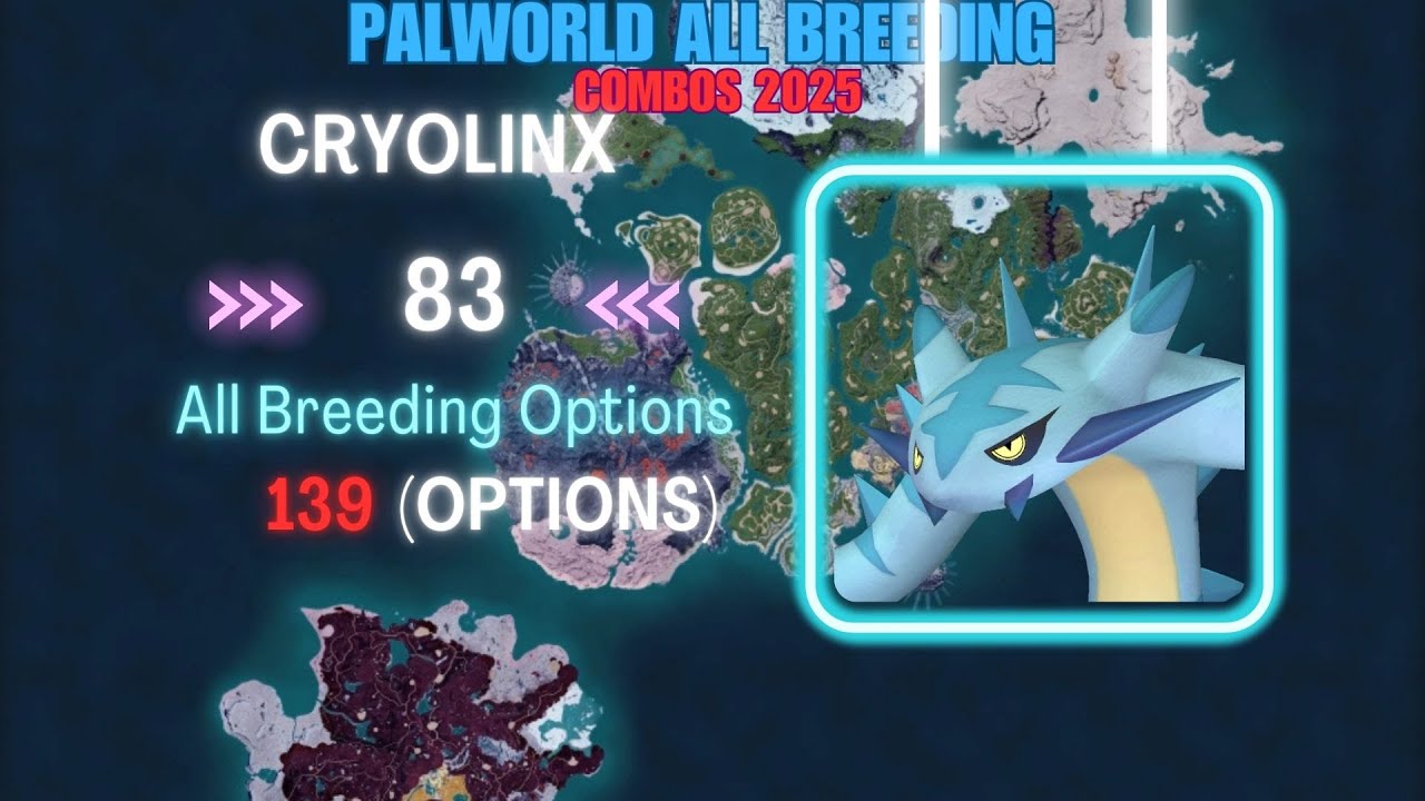 Palworld Cryolinx Breeding: Tips and Tricks to Master This Cool Feature!