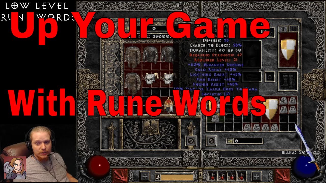 Low Level Runewords in Diablo II: A Beginner's Guide and Community Insight