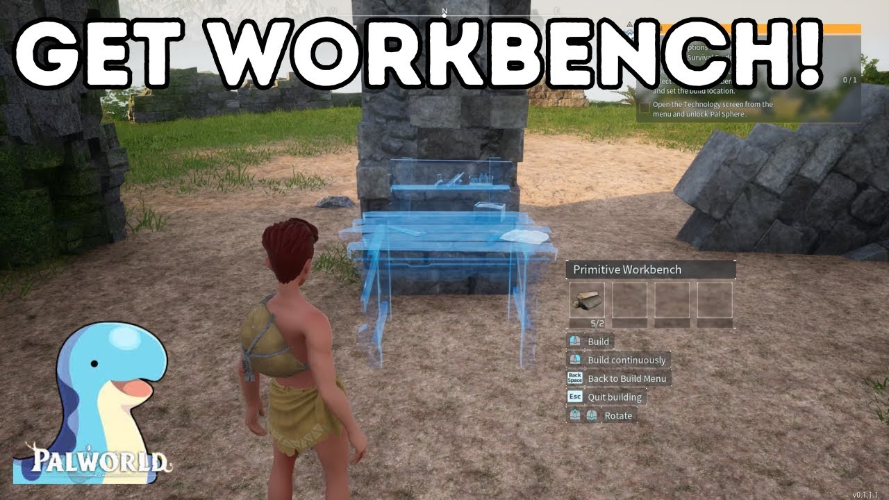 Primitive Workbench in Palworld: A Deep Dive into Crafting Chaos and Creativity