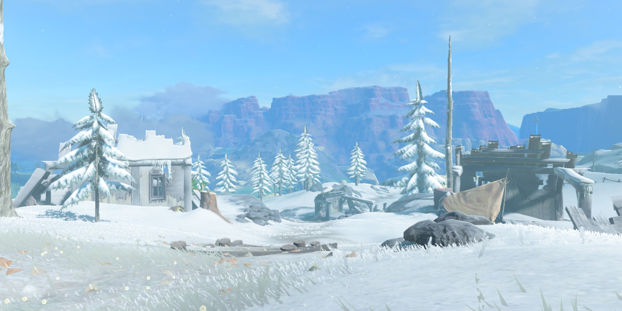 Exploring Tabantha Village Ruins in The Legend of Zelda: Breath of the Wild