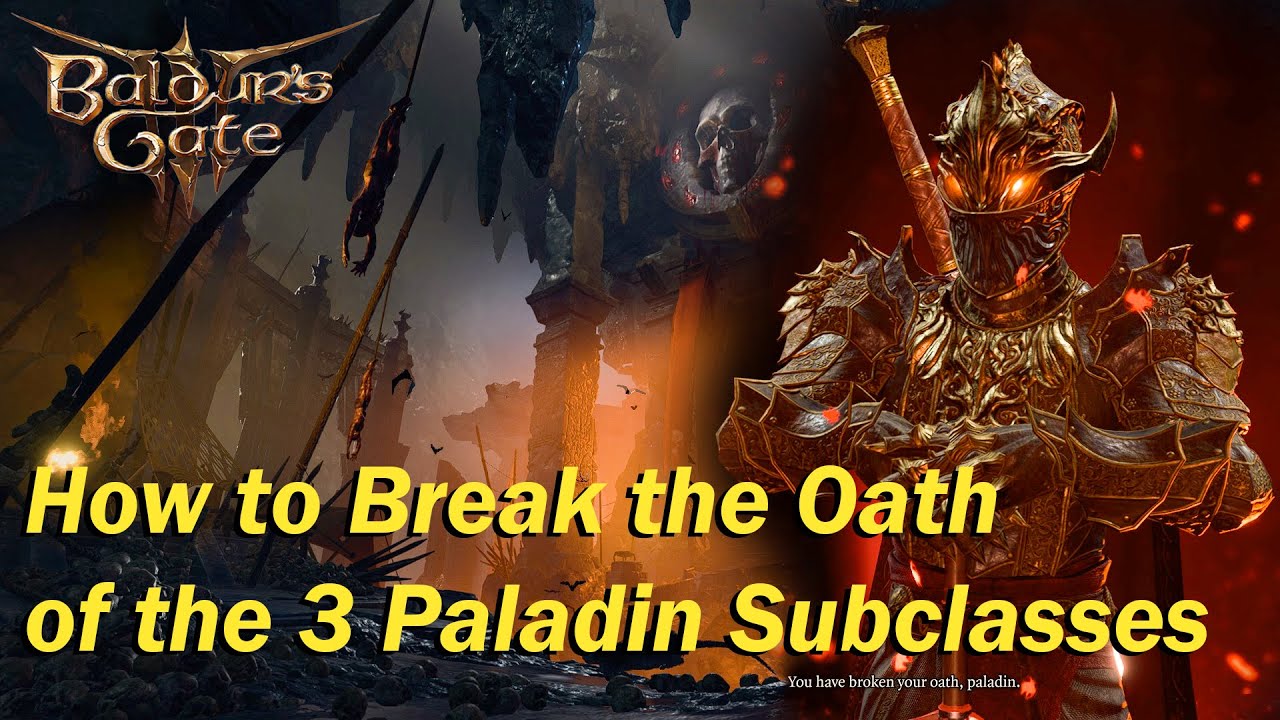 How to Break Your Oath of Vengeance in BG3