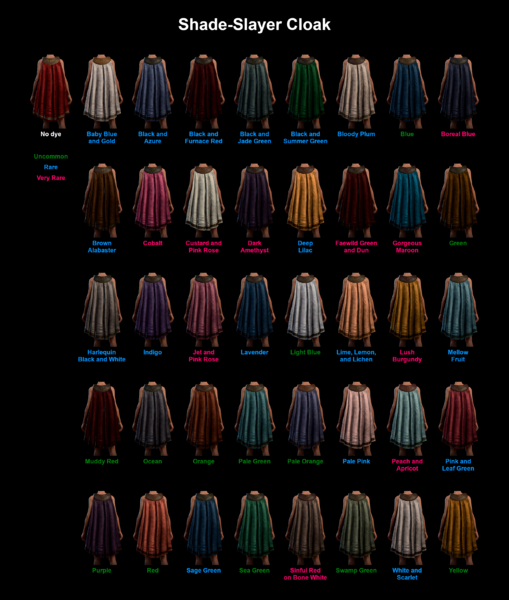 Shade-Slayer Cloak: A Unique Piece of Gear in Modern Fantasy Games
