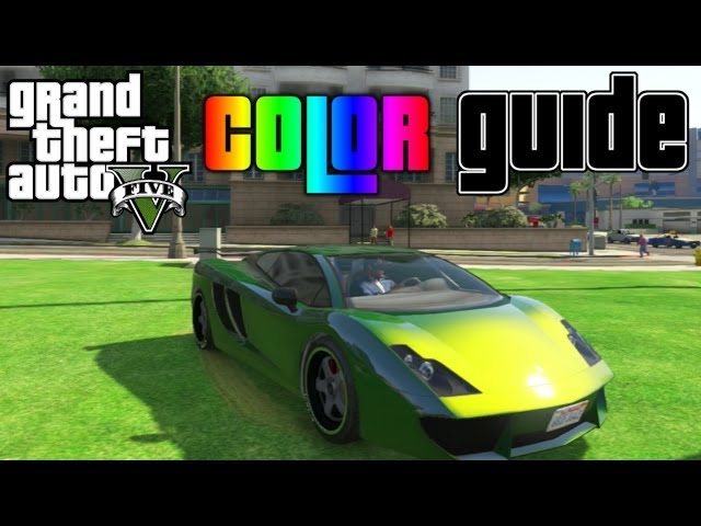 GTA Car Colors: How to Choose the Best Paint for Your Ride
