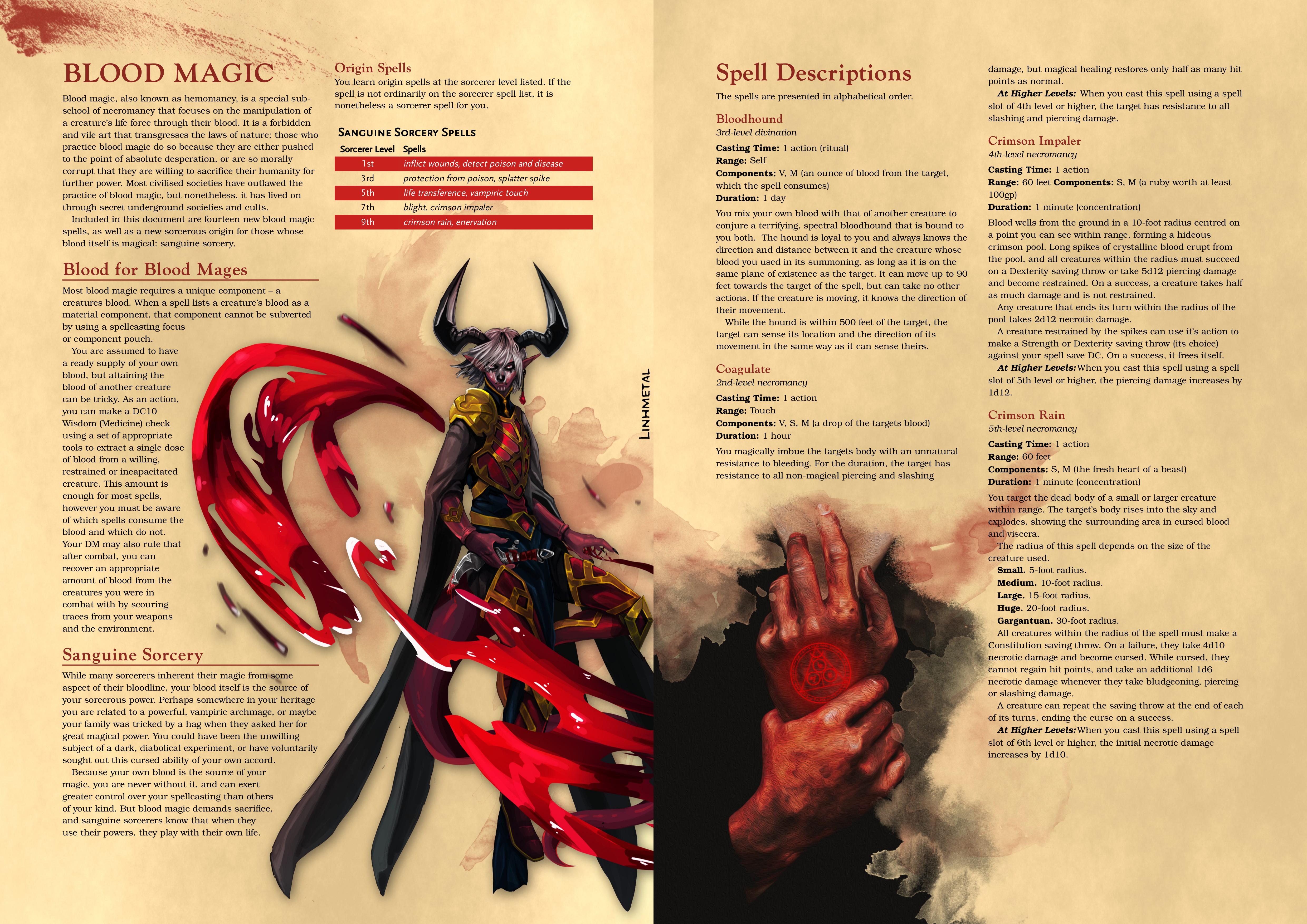 Sanguine Sorcery: Navigating the Mystical Realm of Blood Magic in Gaming