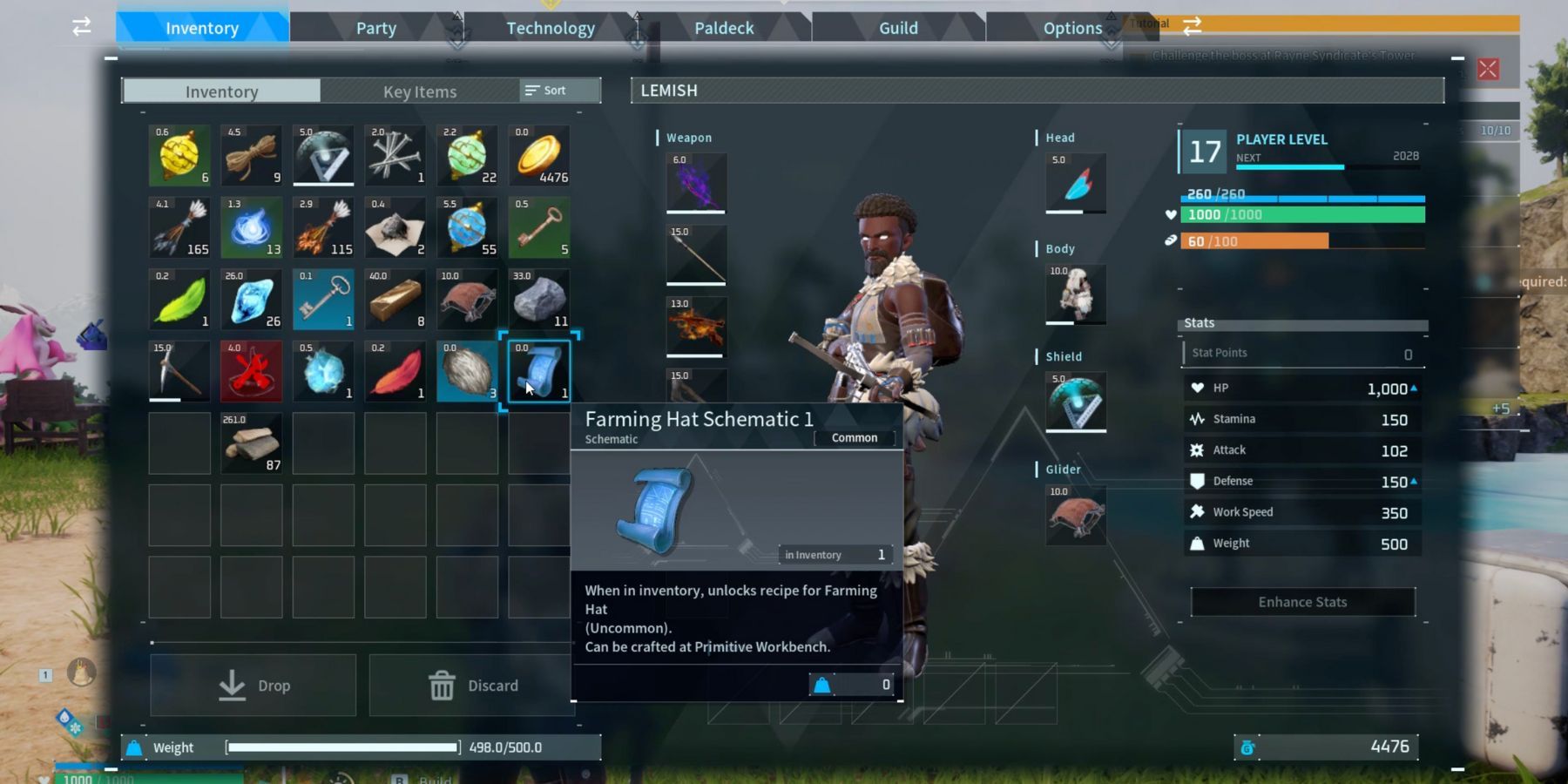 Helmet Schematic 1 in Palworld: Your Ultimate Guide to This Game Feature