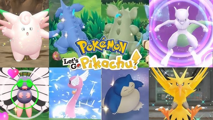 Pokemon Let's Go Pikachu Pokemon Locations: The Hunt for Hidden Treasures!