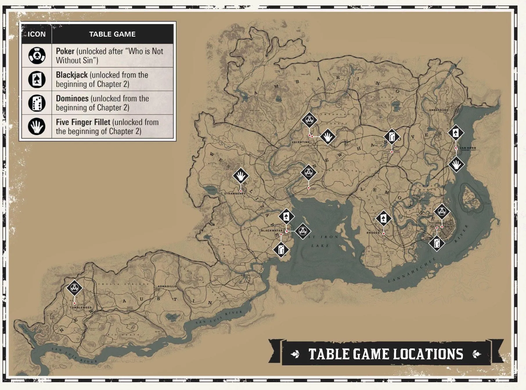 RDR2 Dominoes Locations Map: Where to Find the Best Spots for Your Next Game