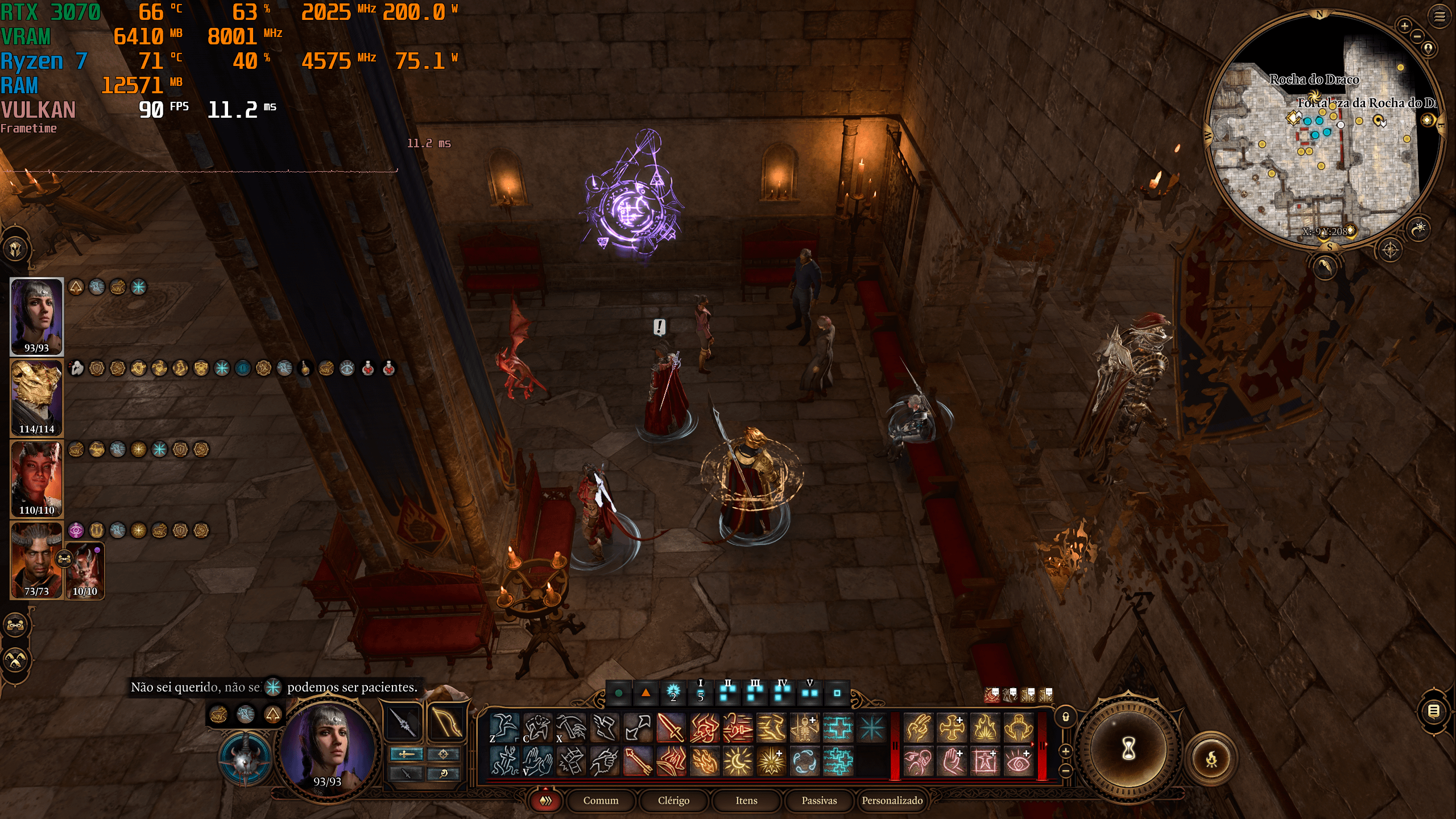 Performance Checks in BG3: A Quest for Smooth Gameplay