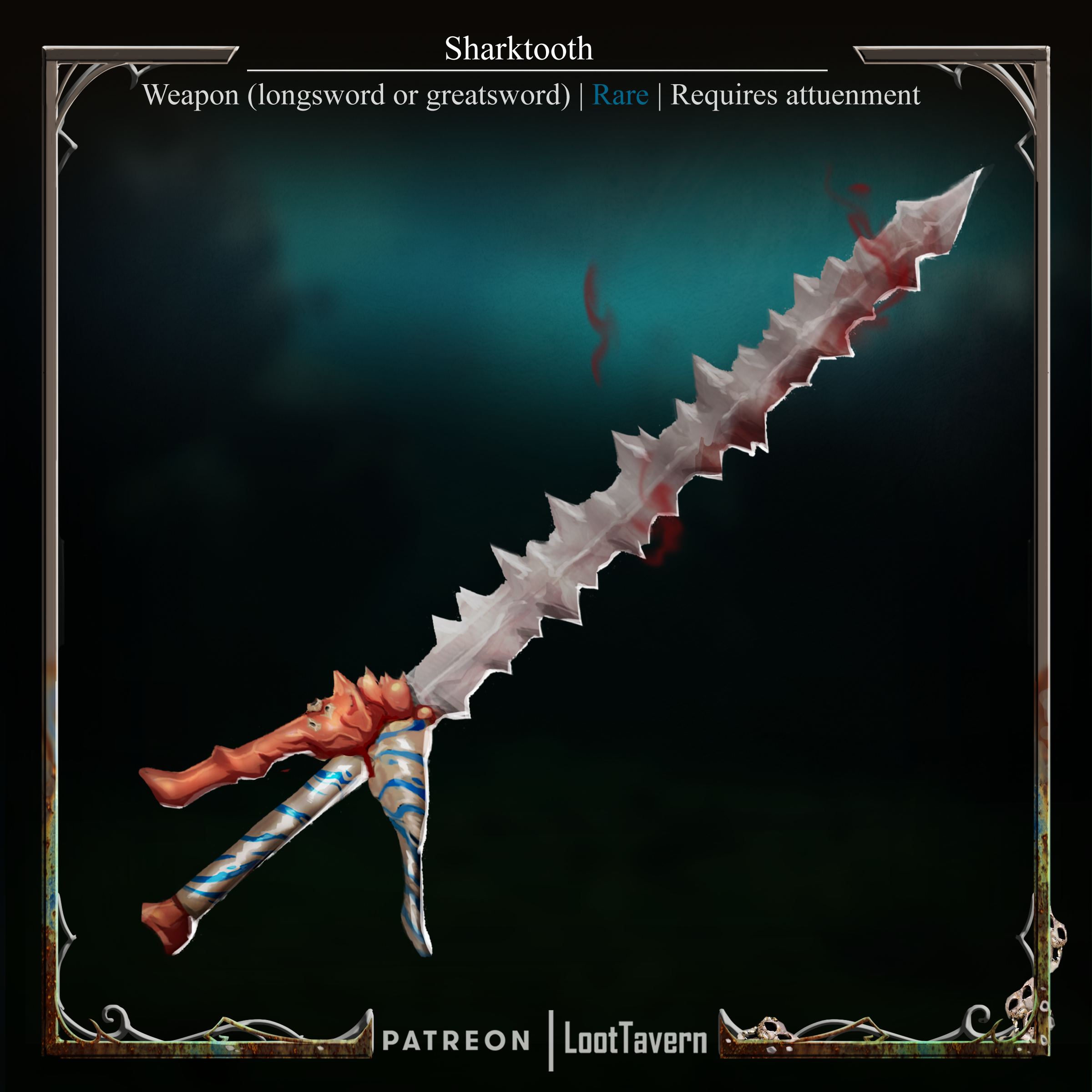 Shark Tooth Sword: The Fierce Weapon of Legends and Adventure