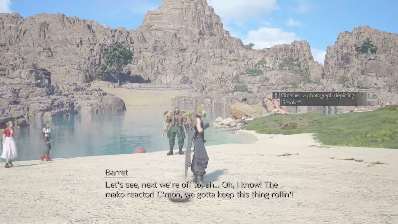 Resolve Themed Picture FF7: A Visual Puzzle or Just a Bug in the System?