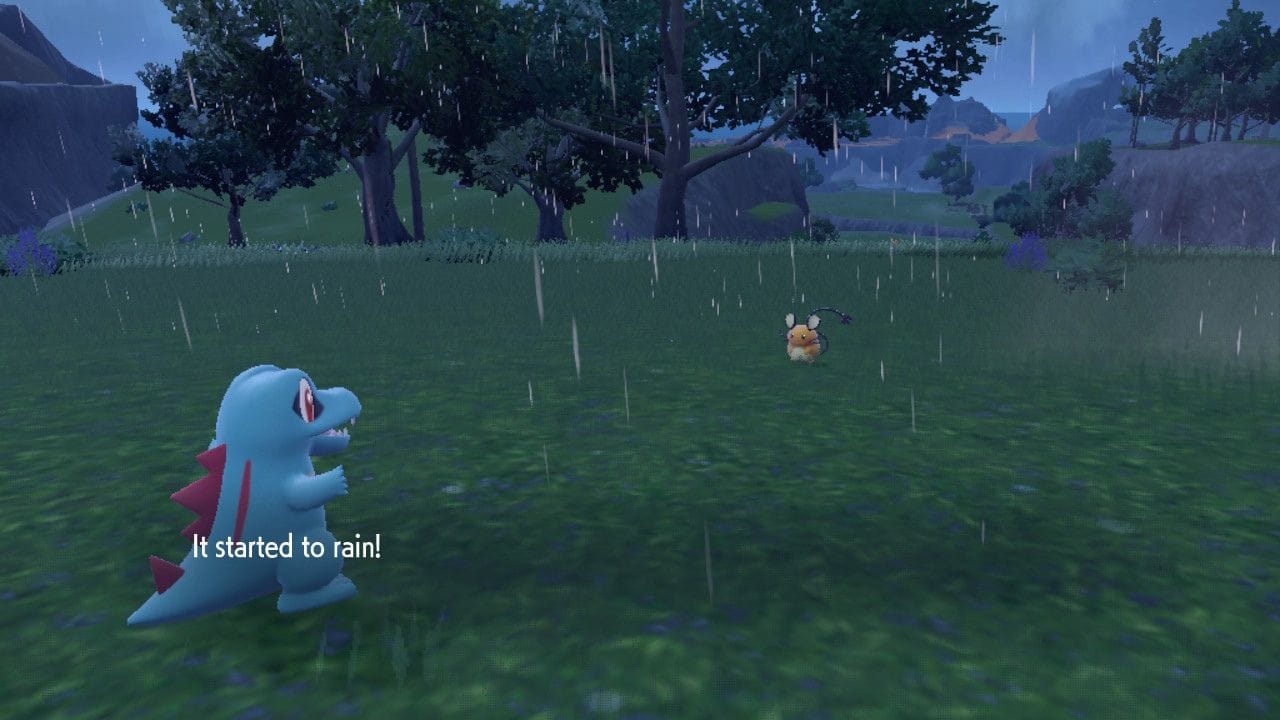 How to Get It to Rain in Pokémon Violet