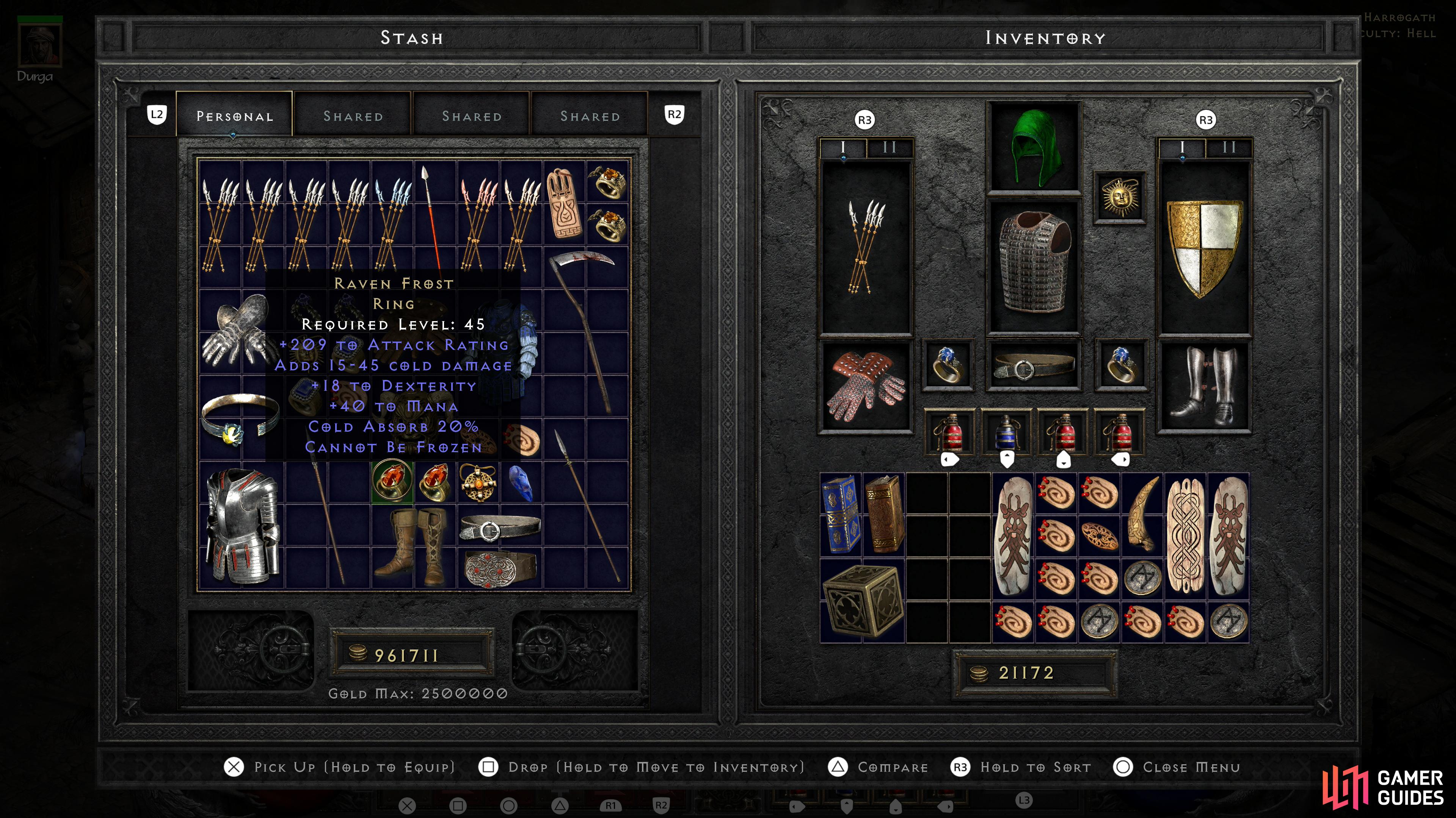 Raven Frost in Diablo II: Resurrected – A Complete Guide to the Icy Ring of Power