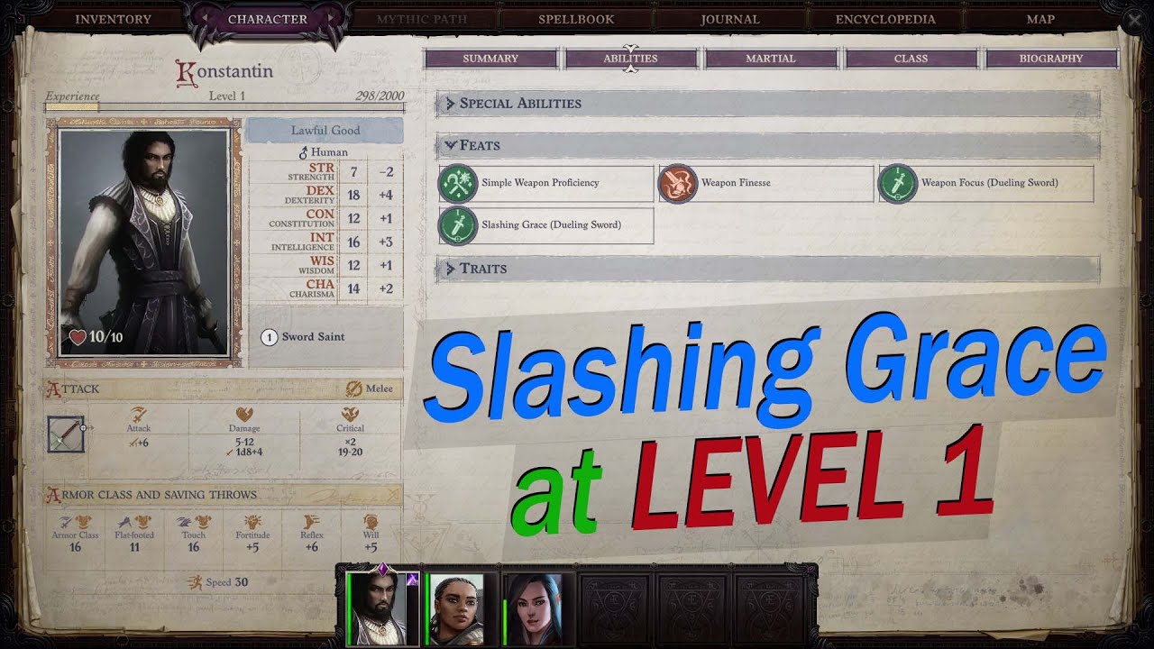 Slashing Grace in Pathfinder: A Comprehensive Guide to Mastering This Unique Feat
