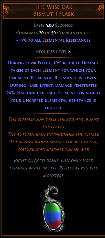 Path of Exile The Wise Oak: Unraveling the Secrets of This Fan-Favorite Flask