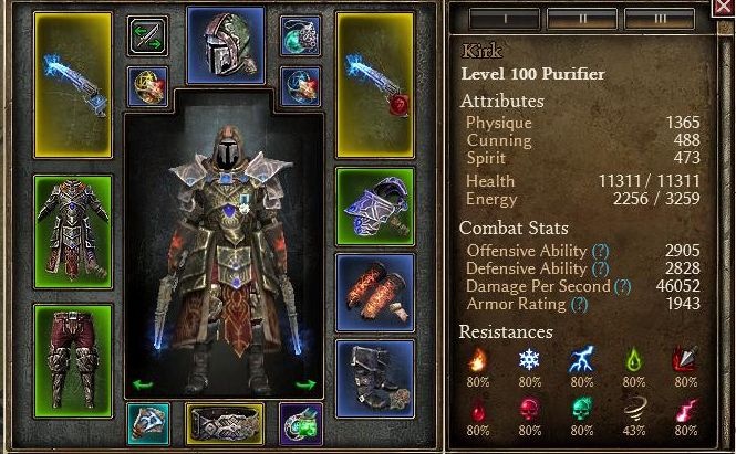 Grim Dawn Purifier Leveling Guide