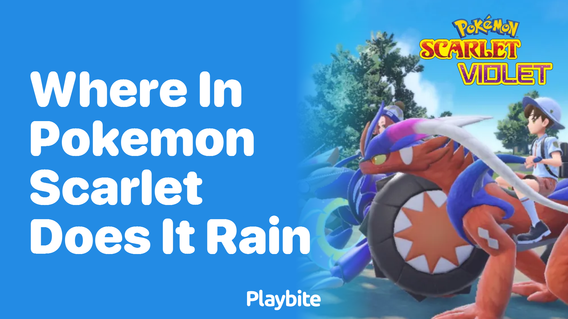 Exploring the Mystery of Pokémon Scarlet Rain Locations: Everything You Need to Know