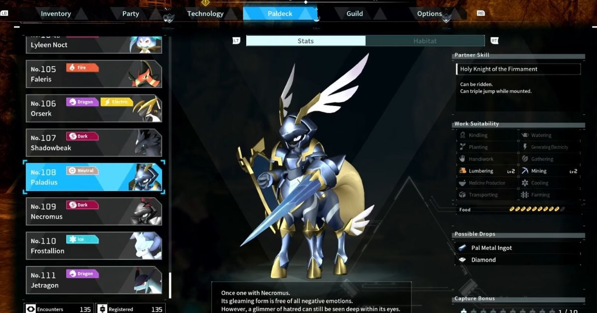 Palworld How to Breed Paladius: The Ultimate Guide for Players