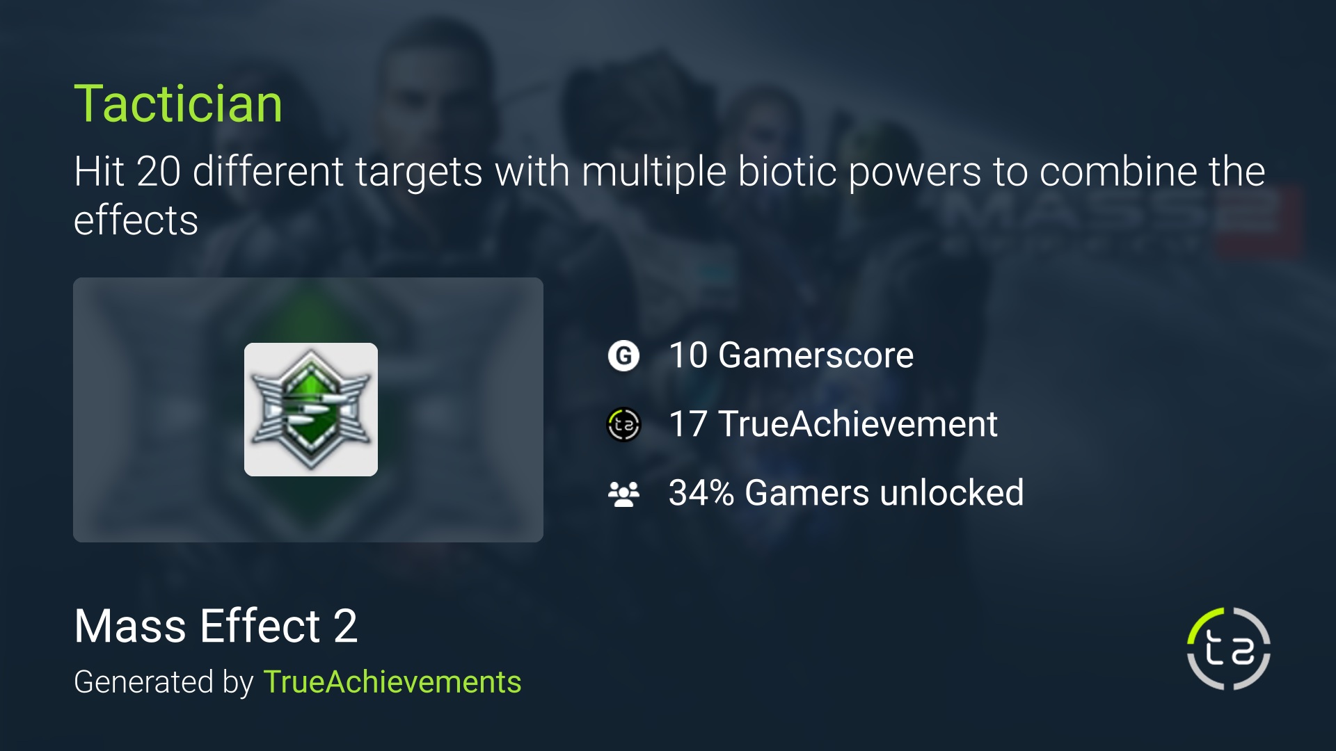 Tactician in Mass Effect 2: Mastering Strategy and Combat