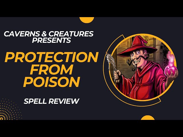 Protection from Poison: How to Stay Safe and Thrive in Your Game