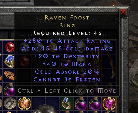 Raven Frost in Diablo II: Resurrected – A Complete Guide to the Icy Ring of Power