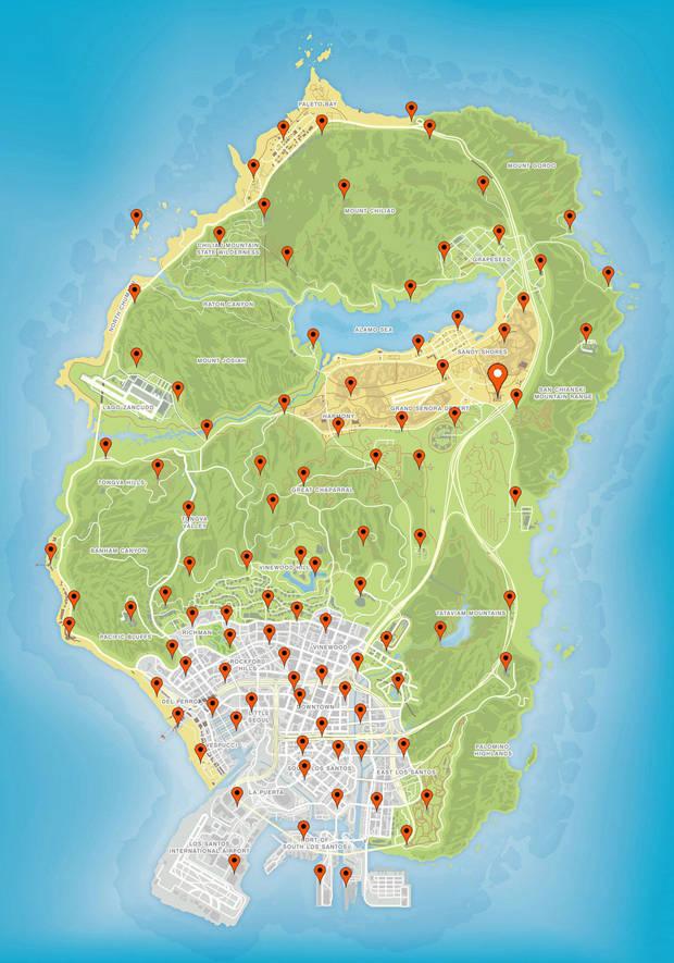 GTA Online Collectibles Map 2023: The Ultimate Guide to Finding All Hidden Treasures