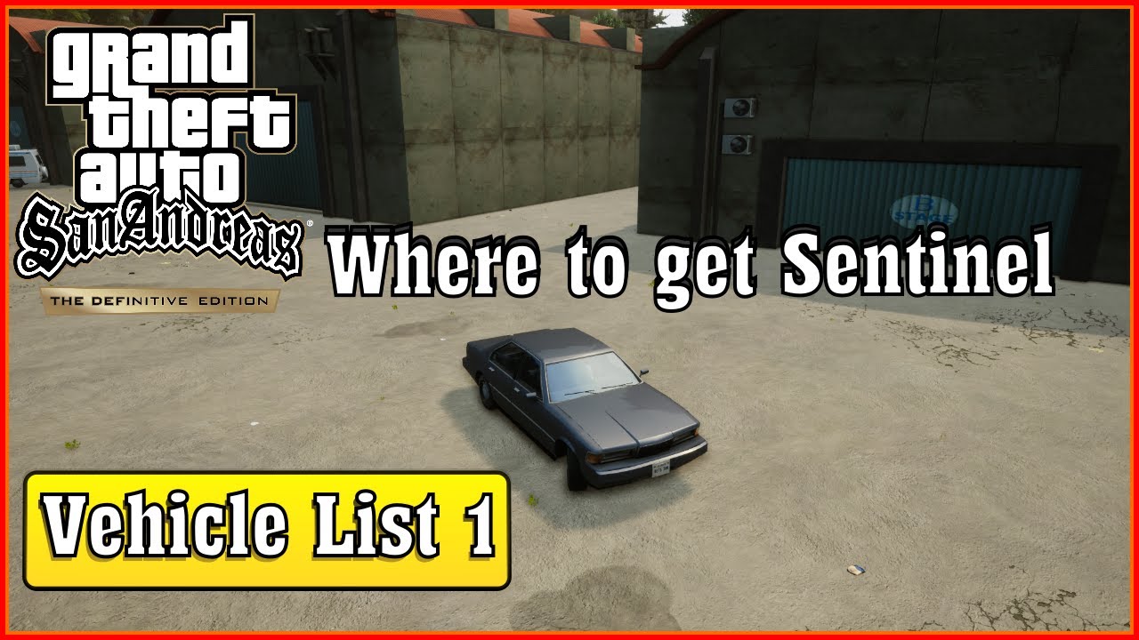 Where to Find the Sentinel in GTA San Andreas: A Complete Location Guide