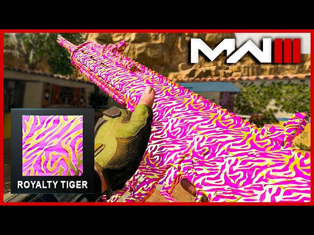 Royalty Tiger Camo MW3 For Sale: The Ultimate Skin You Didn’t Know You Needed