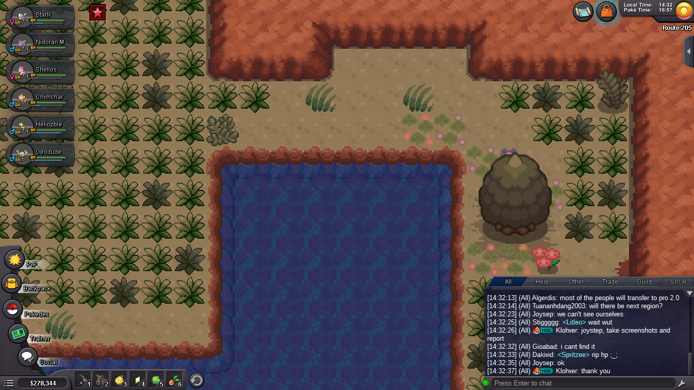 Route 205 Platinum: Exploring the Bug, the Fun, and the Fixes!
