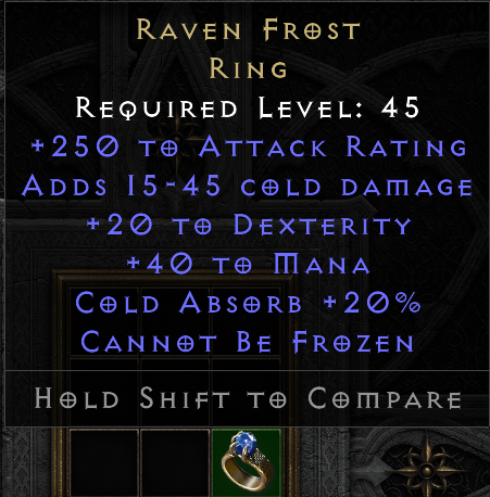 Raven Frost D2: The Frozen Gem That Every Diablo II Player Needs
