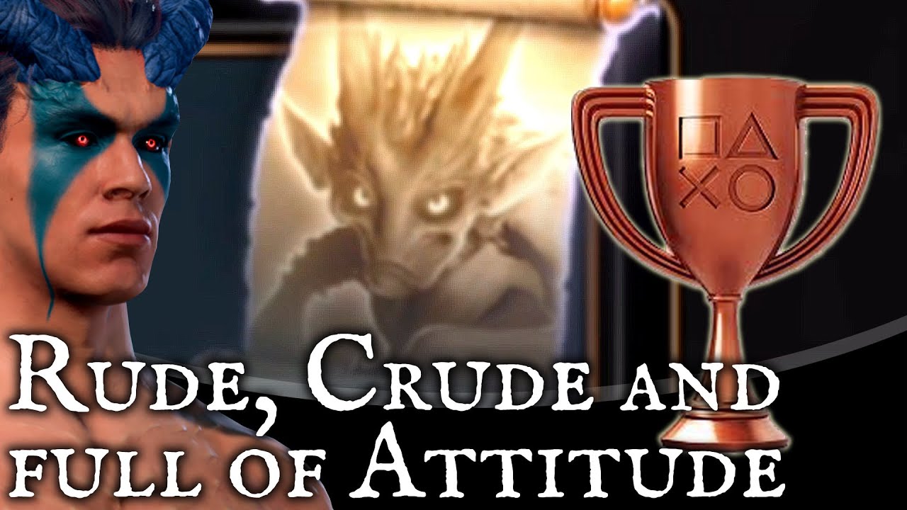 Rude, Crude, and Full of Attitude: The Wild Ride of BG3