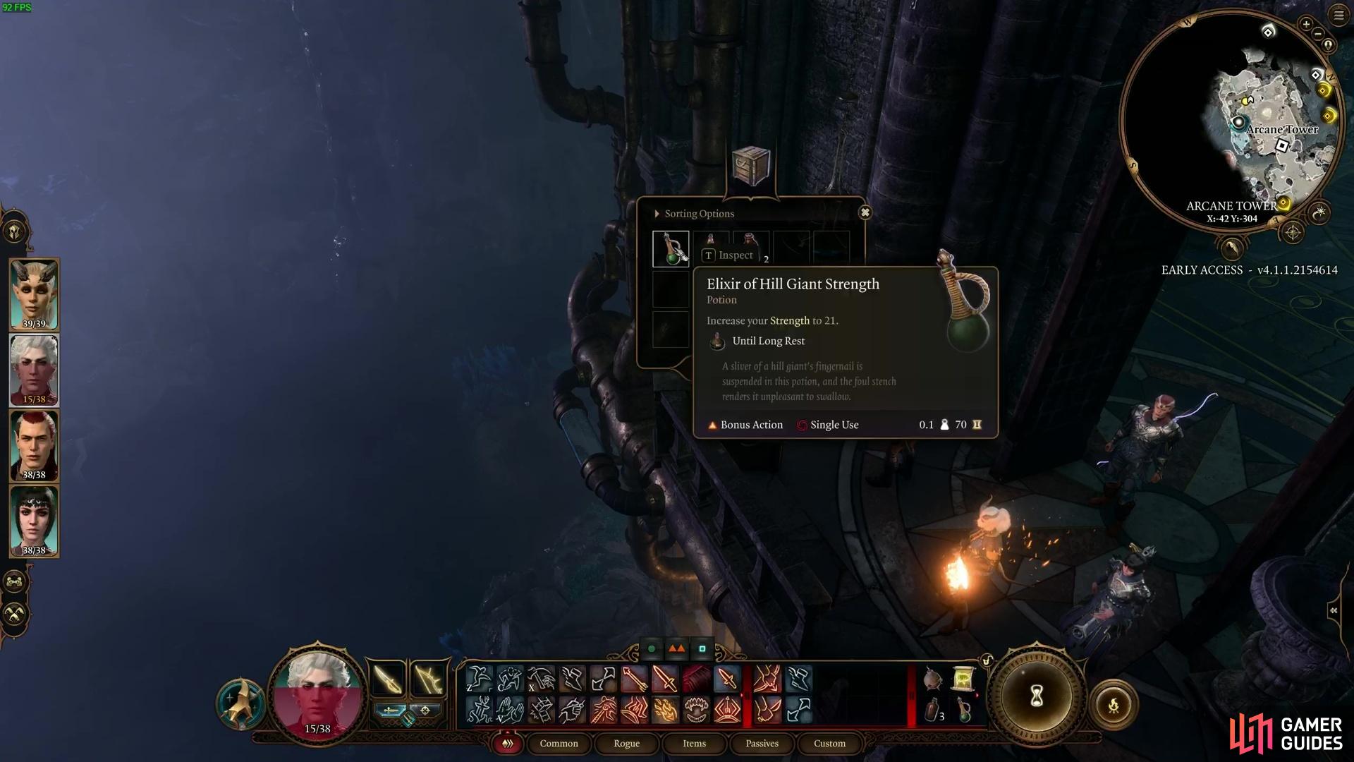 How to Make Elixir of Hill Giant Strength BG3