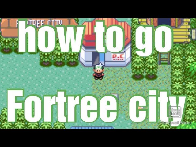 How Do You Get to Fortree City in Pokemon Emerald?