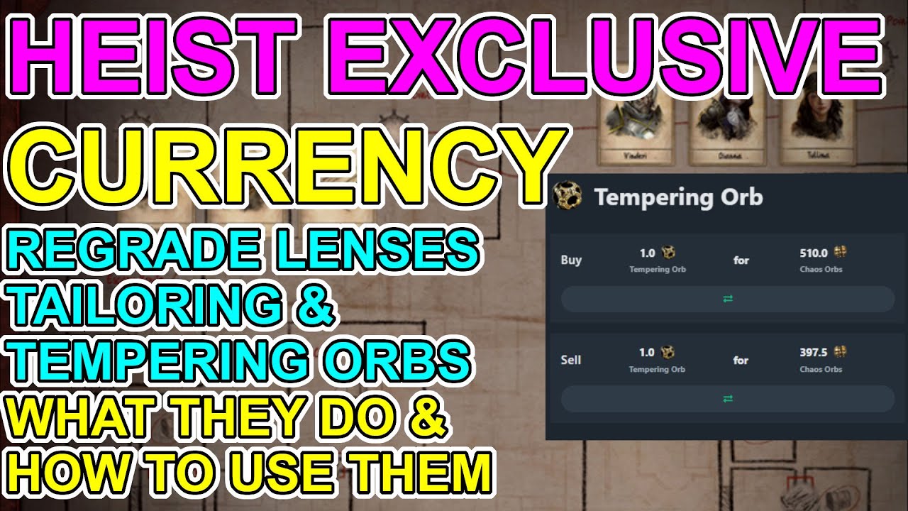 Everything You Need to Know About Tempering Orb in Path of Exile