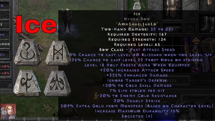 Runeword Ice: Freezing Your Enemies and Your Troubles in Diablo II