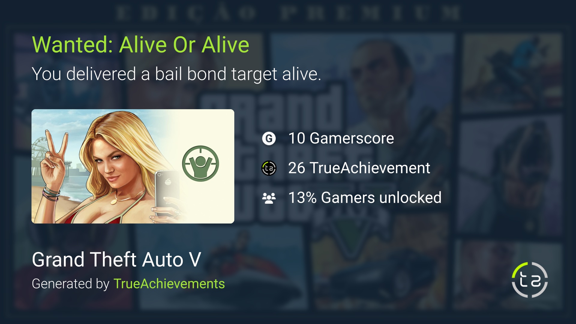 Grand Theft Auto V Wanted Alive or Alive Trophies: How to Unlock Them and What to Expect