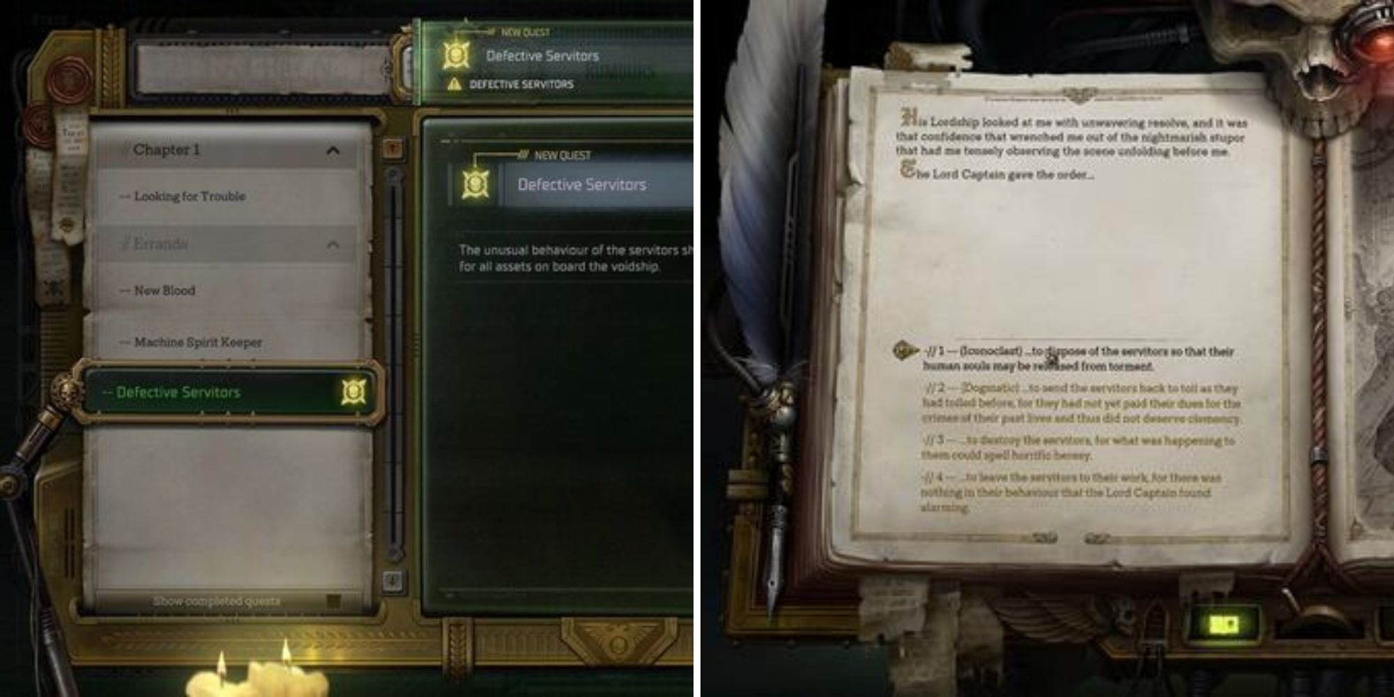 Rogue Trader Servitors Decision: A Deep Dive into the Dilemma