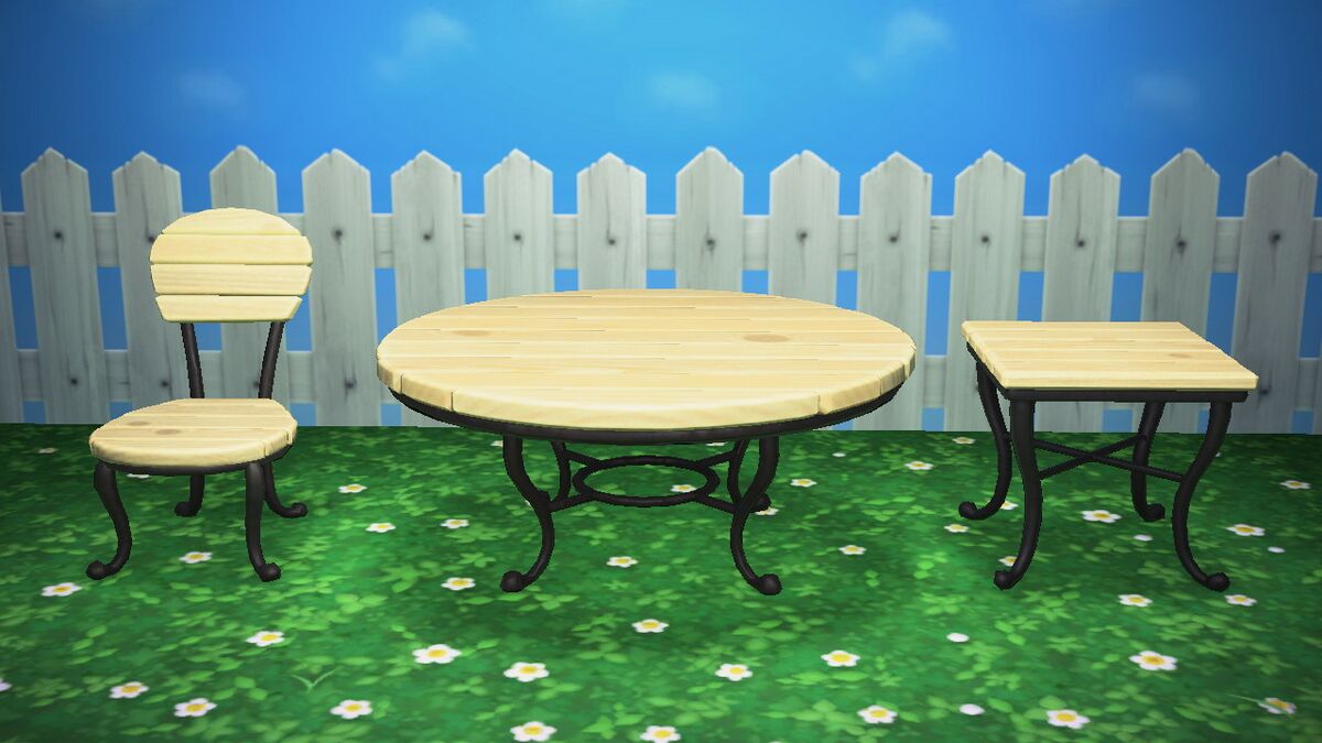 Natural Garden Table Animal Crossing: A Guide to Create the Perfect Outdoor Space