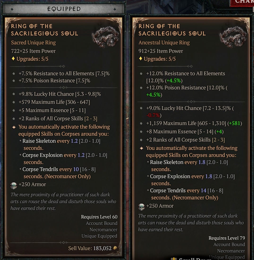 Ring of the Sacrilegious Soul in Diablo 4: What’s the Hype and How to Make It Work for You?