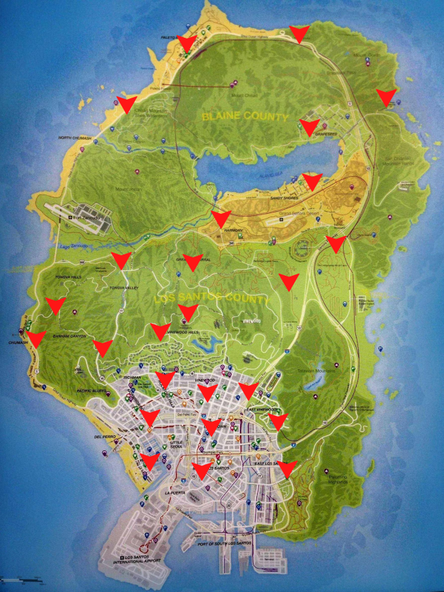 GTA Online Snowman Locations Map: Where to Find the Festive Snowman!