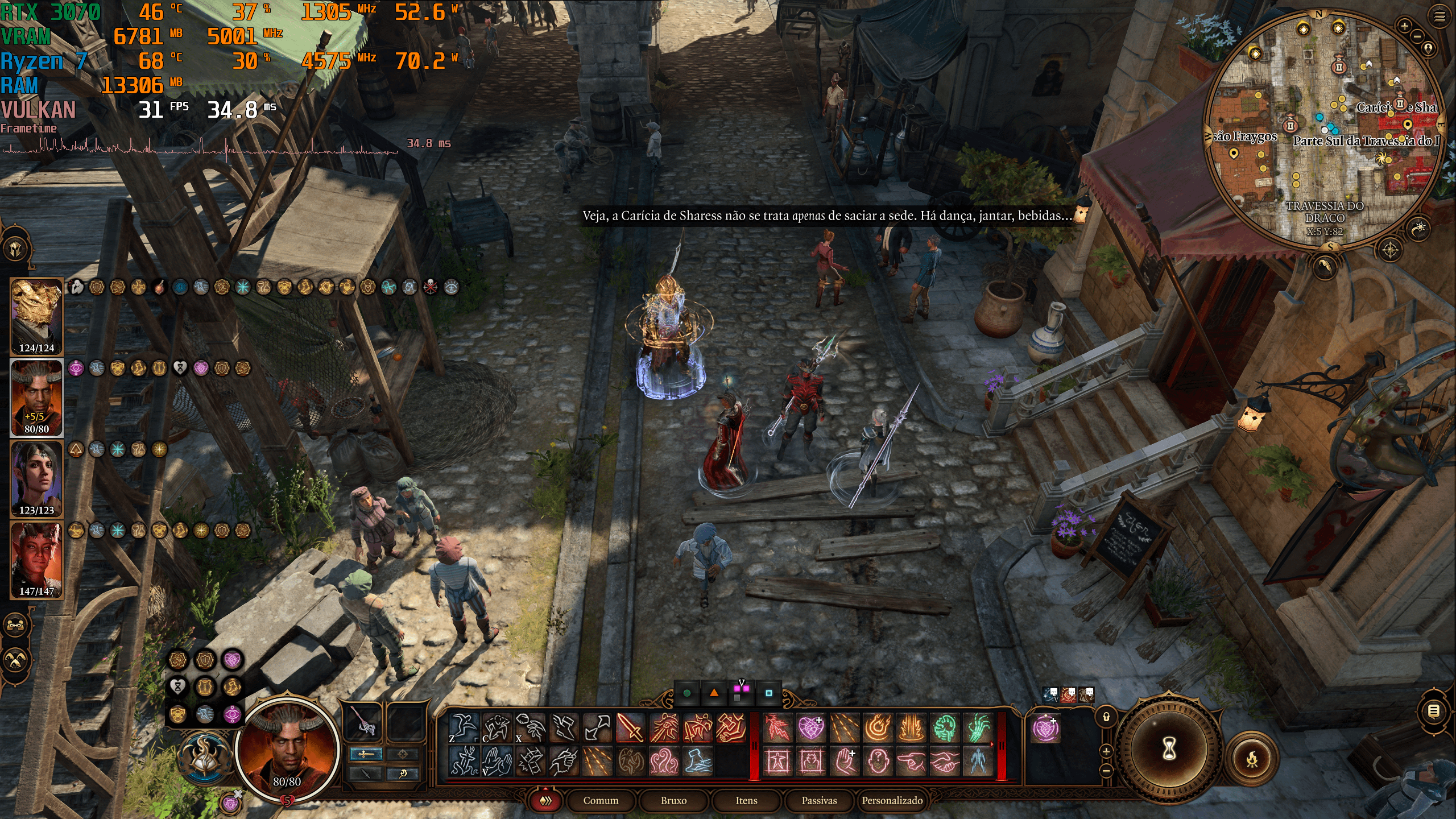 Performance Checks in BG3: A Quest for Smooth Gameplay