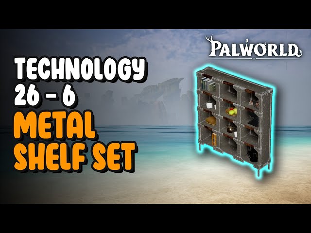 Unpacking the Palworld Metal Shelf Set: A Game Changer or Just Another Decorative Item?