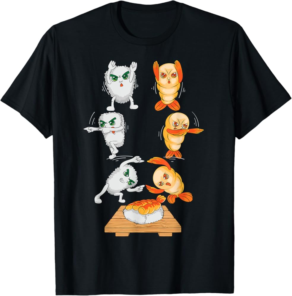 Sushi T-Shirts: A Trendy Fusion of Fashion and Food Culture