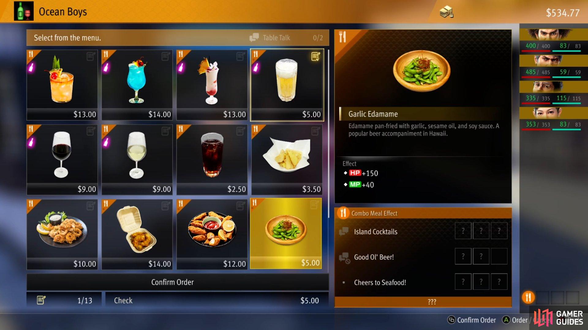 Like a Dragon Restaurant Combos: A Guide to Mastering Your Culinary Skills