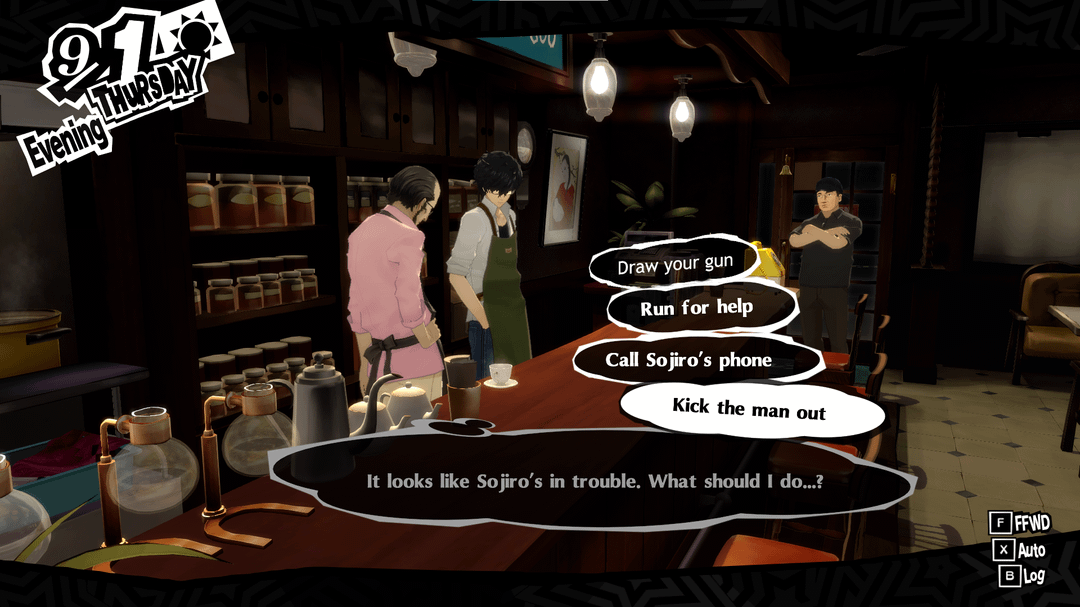 It Looks Like Sojiro's in Trouble, What Should I Do?