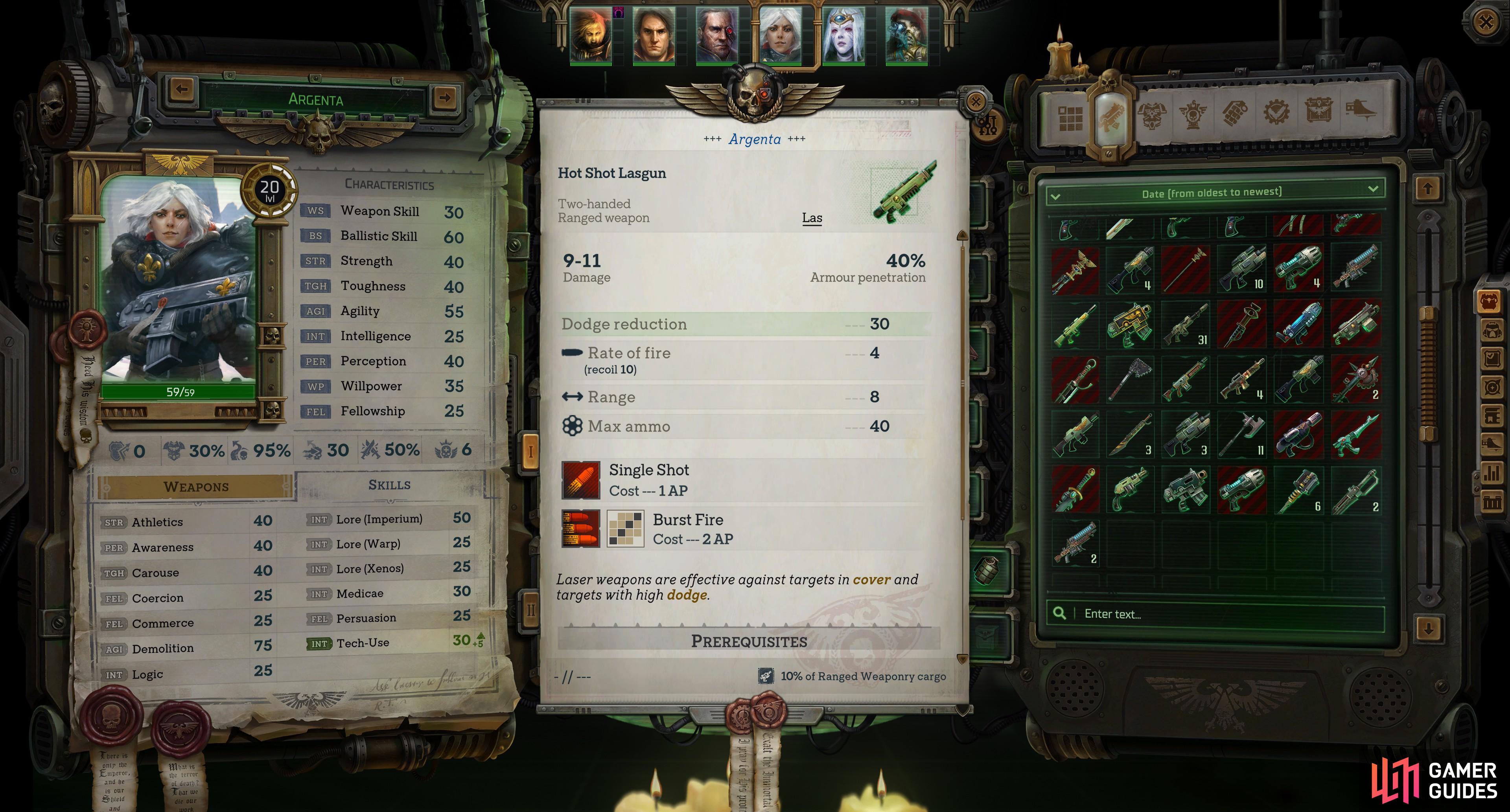 Rogue Trader Concentrated Fire: How to Deal with the Heat in the Grimdark Future