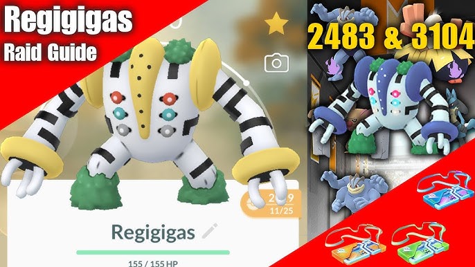Regigigas Raid Guide: The Ultimate Strategy to Tackle the Legendary Titan!